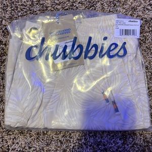 Chubbies 5.5 Inseam drawstring shorts. Mens Size Large.